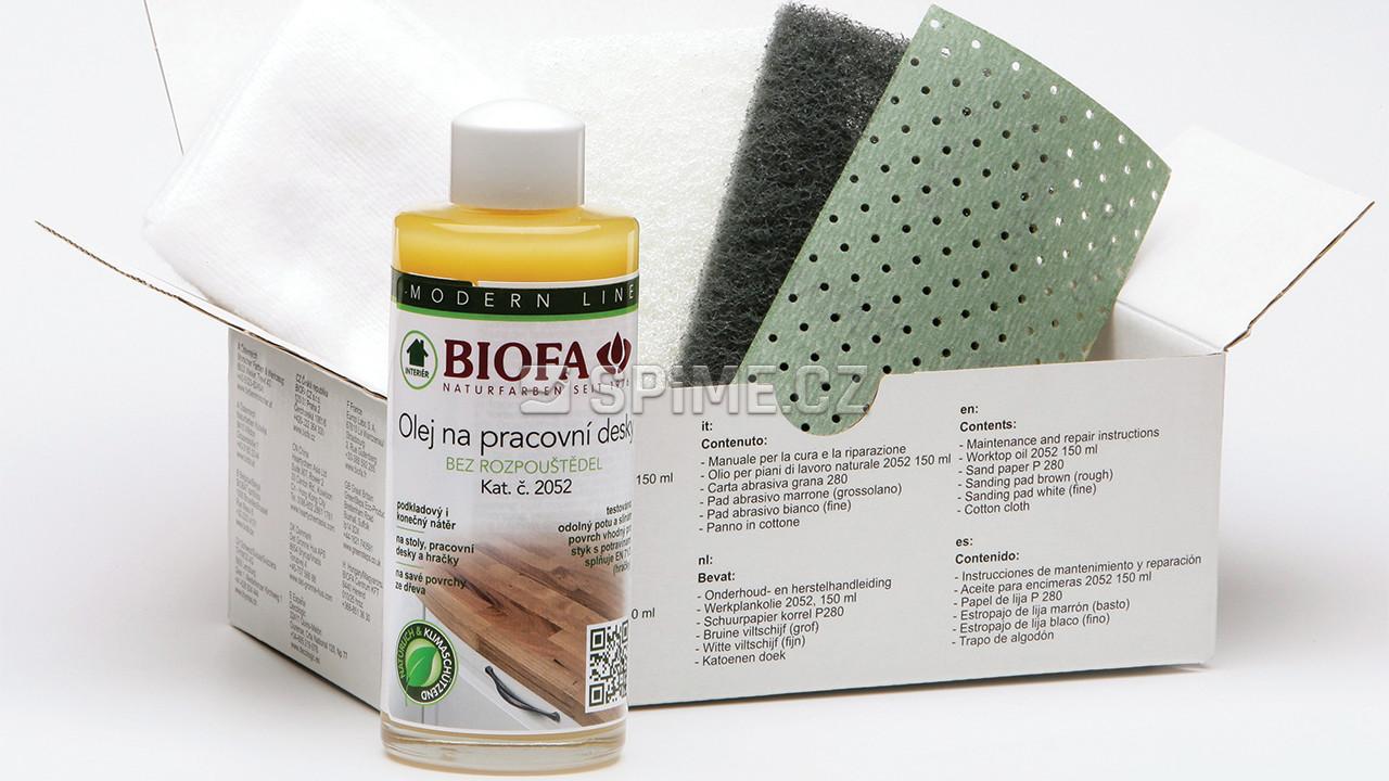 Souprava na opravu dřevěných olejovaných povrchů BIOFA