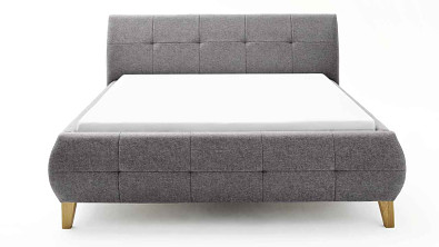 Luxusní čalouněná postel Postelia MATHEO s úložným prostorem, nohy DUB, 180x200 cm Obrázek