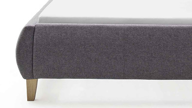 Luxusní čalouněná postel Postelia MATHEO s úložným prostorem, nohy DUB, 180x200 cm Obrázek