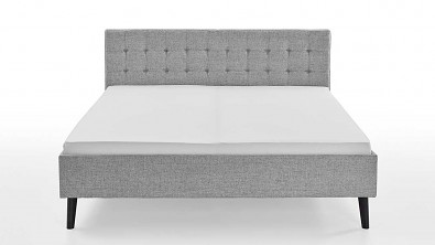 Luxusní čalouněná postel EMPIRE Grey manželské dvojlůžko