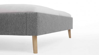 Luxusní čalouněná postel JAZZ Grey manželské dvojlůžko