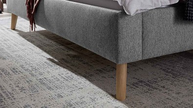 Luxusní čalouněná postel JAZZ Grey manželské dvojlůžko