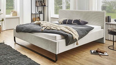 Čalouněná postel SWING Biege 180x200cm manželské dvojlůžko