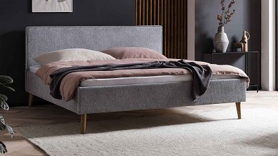 Změna zboží - "Čalouněná postel TWISTER Grey manželské dvojlůžko"