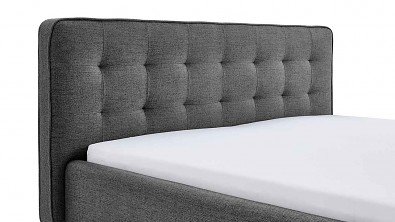 Čalouněná postel VIGO Antracit 180x200