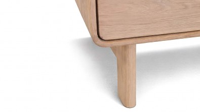 Designová komoda z masivu GRADO 2 dveře