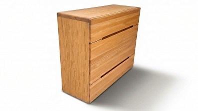 Komoda z masivu LAGO dub, olej BIOFA transparentní