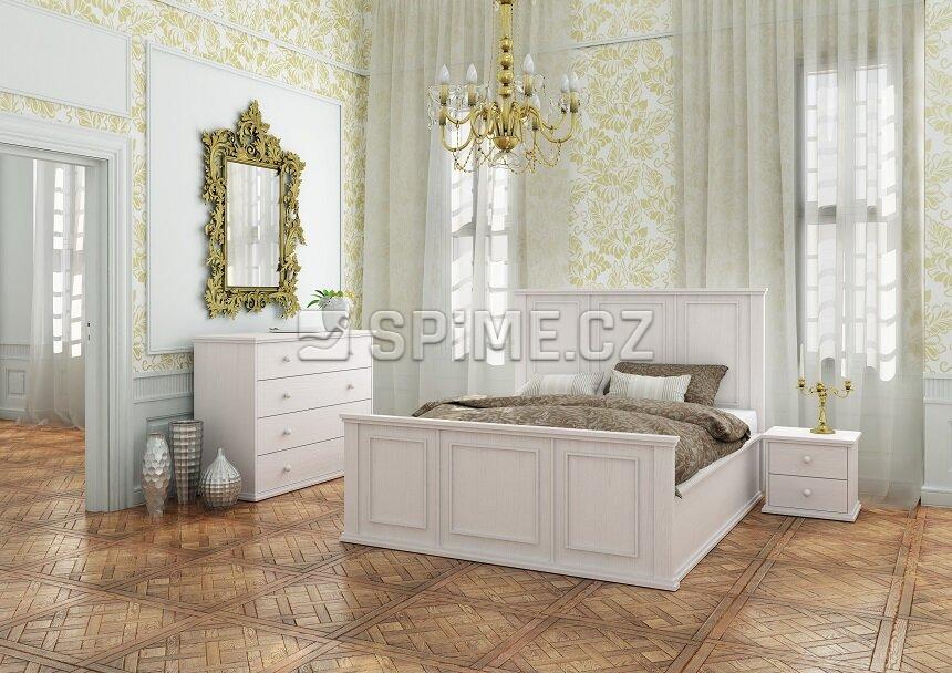ložnice Palace zámecký styl - Olej BIOFA Nordic White