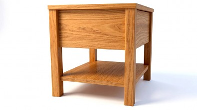 Noční stolek z masivu DELICIA