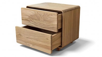 Designový noční stolek z masivu GRADO DUO