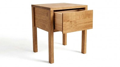 Noční stolek z masivu LUNA