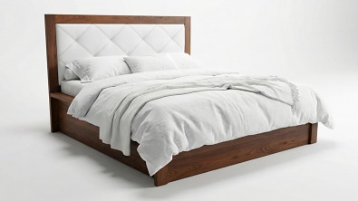 Postel s úložným prostorem ENZO dub