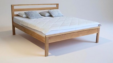 Postel z dubového masivu PEDRO