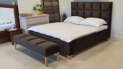 Čalouněná postel ALTO s úložným prostorem