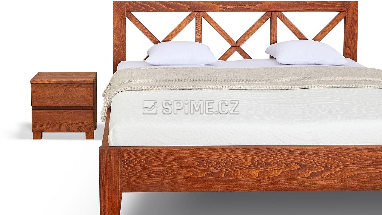 Dřevěná postel z masivu FIONA buk