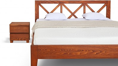 Dřevěná postel z masivu FIONA buk