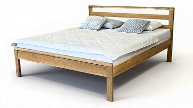 Postel z dubového masivu PEDRO
