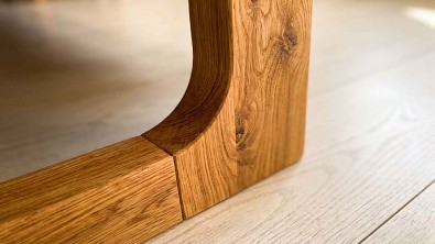 Luxusní postel z poctivého masivu RECCO – designové manželské dvoulůžko