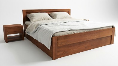 Postel z masivu s úložným prosotrem RIO buk