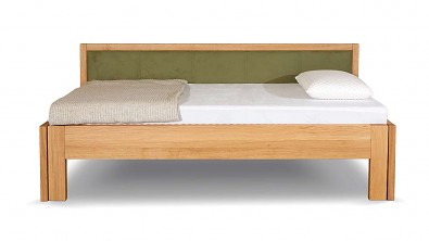 Masivní rozkládací postel ISOLA: Designová pohovka a plnohodnotné dvoulůžko v jednom