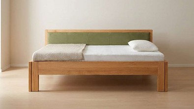 Masivní rozkládací postel ISOLA: Designová pohovka a plnohodnotné dvoulůžko v jednom