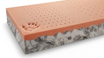 Průřez matrací VISCO AVENA AIR EXTRA HARD s vynikající prodyšností