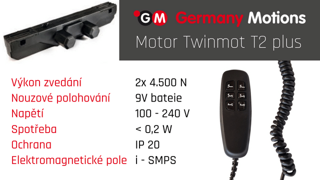 Motor Twinmot T2 plus