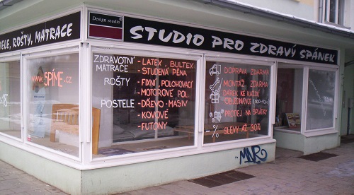 spime.cz prodejna v Táboře 2005