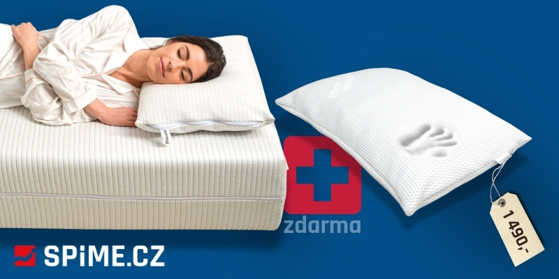 Polštář zdarma ke každé matraci
