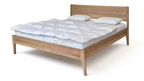 Designová postel z masivu ADRIA dvoulůžko