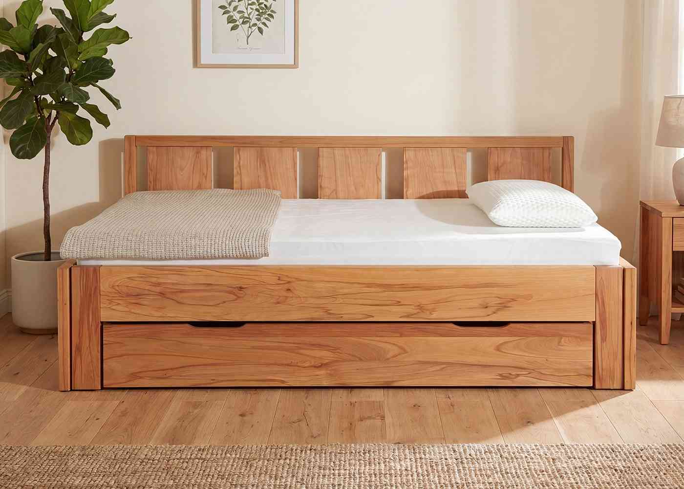 Rozkládací postel z masivu FAVARO #2