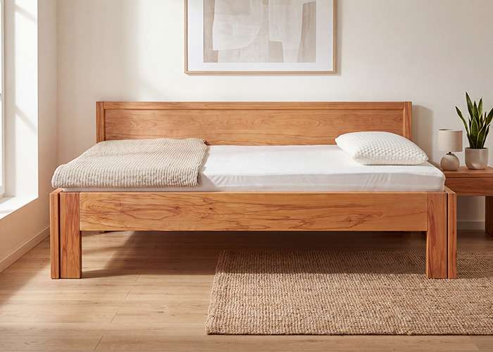 Rozkládací postel z masivu ZERI #2