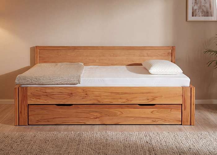 Rozkládací postel z masivu ZERI #2