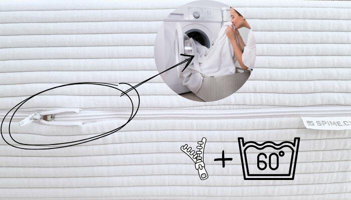 Snímatelný a pratelný potah