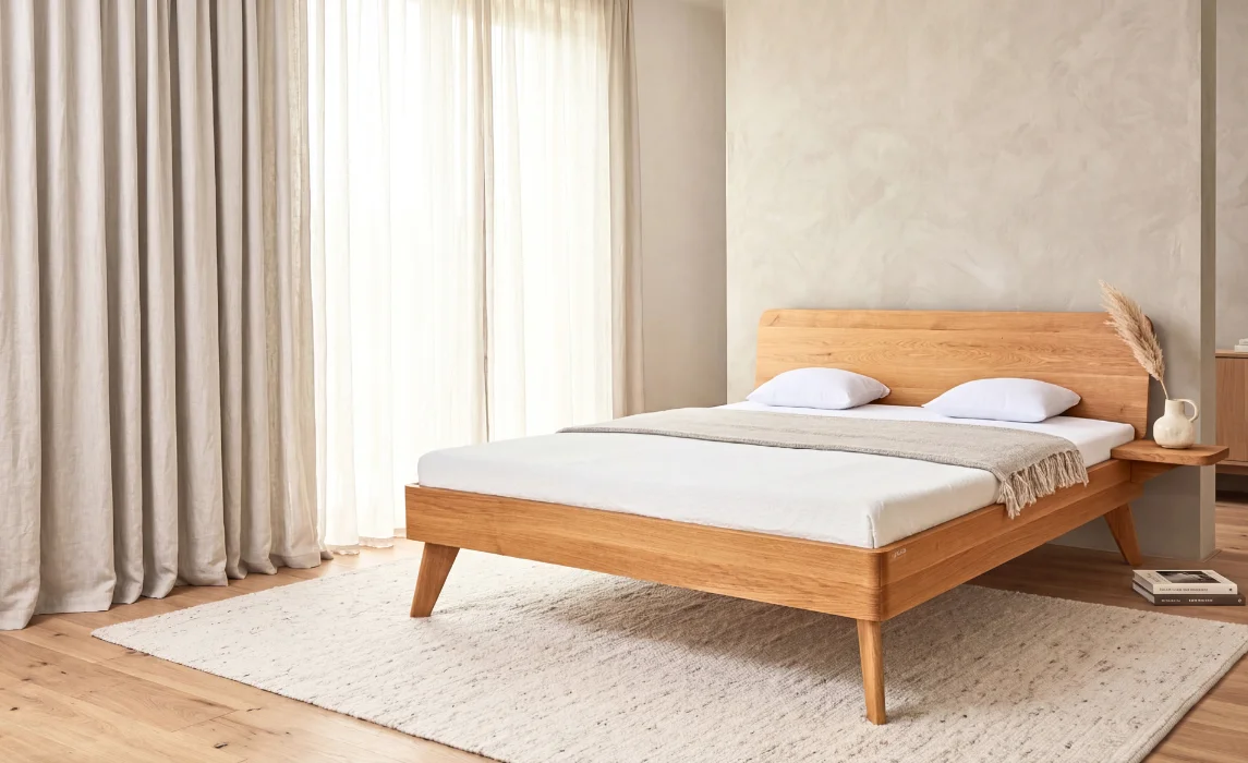 Postel z masivu CORTINA