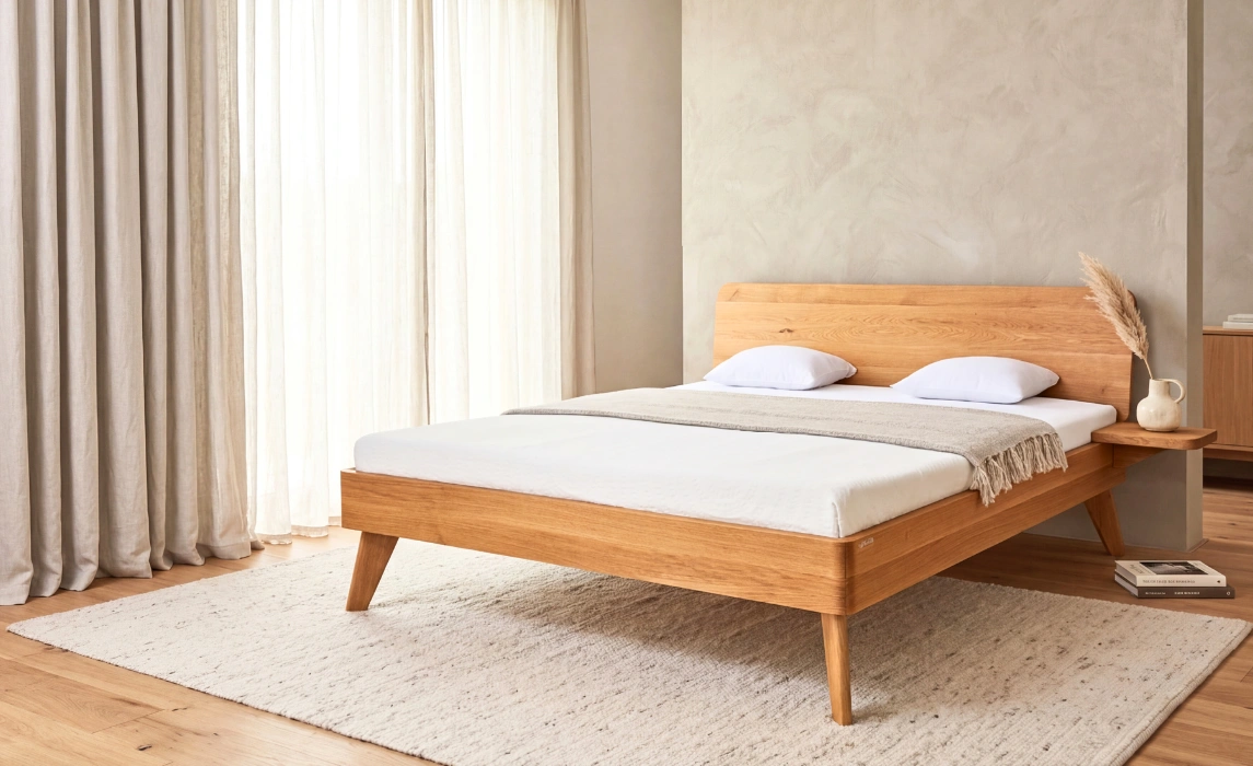 Postel z masivu CORTINA