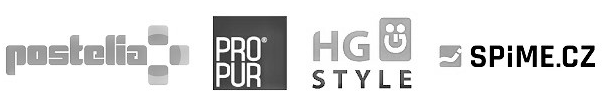 Postelia, PRO PUR, HG STYLE, SPÍME.CZ