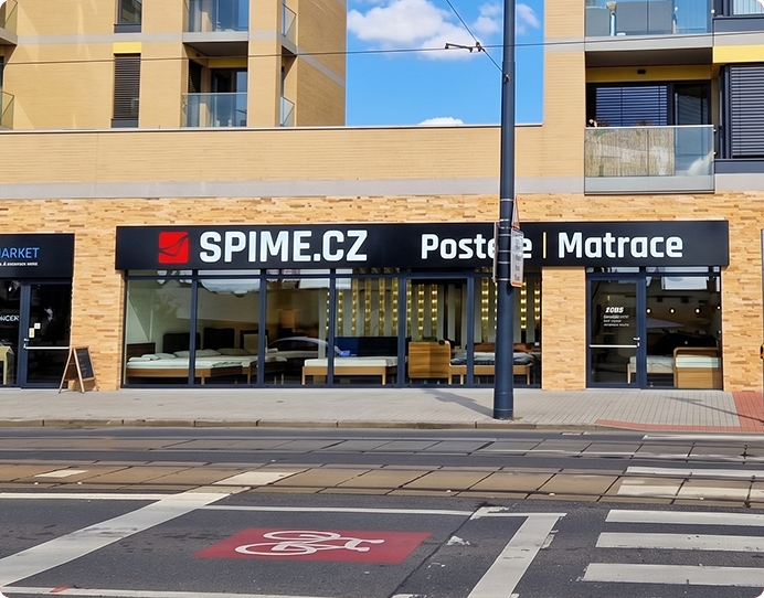 Prodejna Spíme.cz Praha
