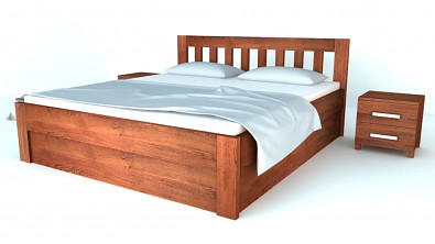 Postel z masivu s úložným prostorem ANY Postel z masivu s úložným prostorem ANY
