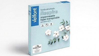 VELFONT RESPIRA Polštářový chránič s HPU membránou 50x70, Mustard