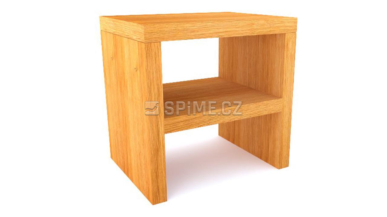 Noční stolek z masivu CLIFF