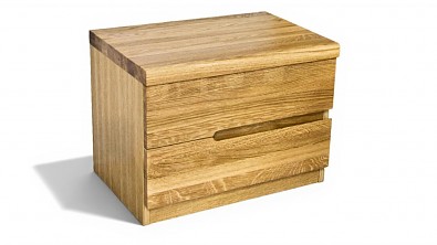 Postelia noční stolek PALERMO 45 cm 60x40 cm - masiv Buk