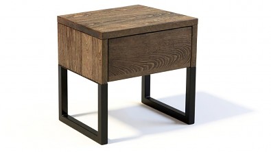 Dřevěný noční stolek z masivu STELLA