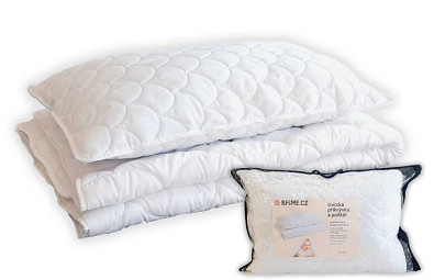 Dětská přikrývka a polštář DREAM LUX White Dětská přikrývka a polštář DREAM LUX White