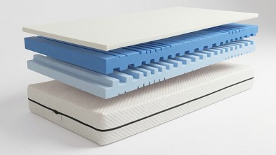 Matrace z hybridní a líné pěny VISCO DARA