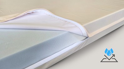 Nepropustný potah na matraci SaniPUR béžový 200x90x14