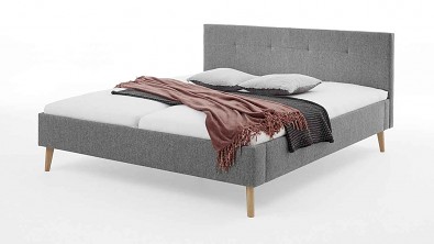 Čalouněná postel JAZZ Grey 180x200 
