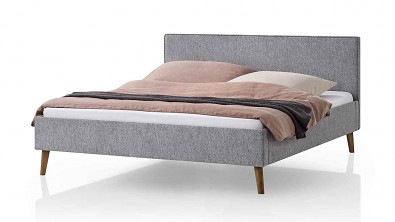 Čalouněná postel TWISTER Grey 180x200