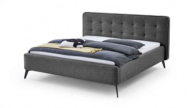Čalouněná postel VIGO Antracit 180x200