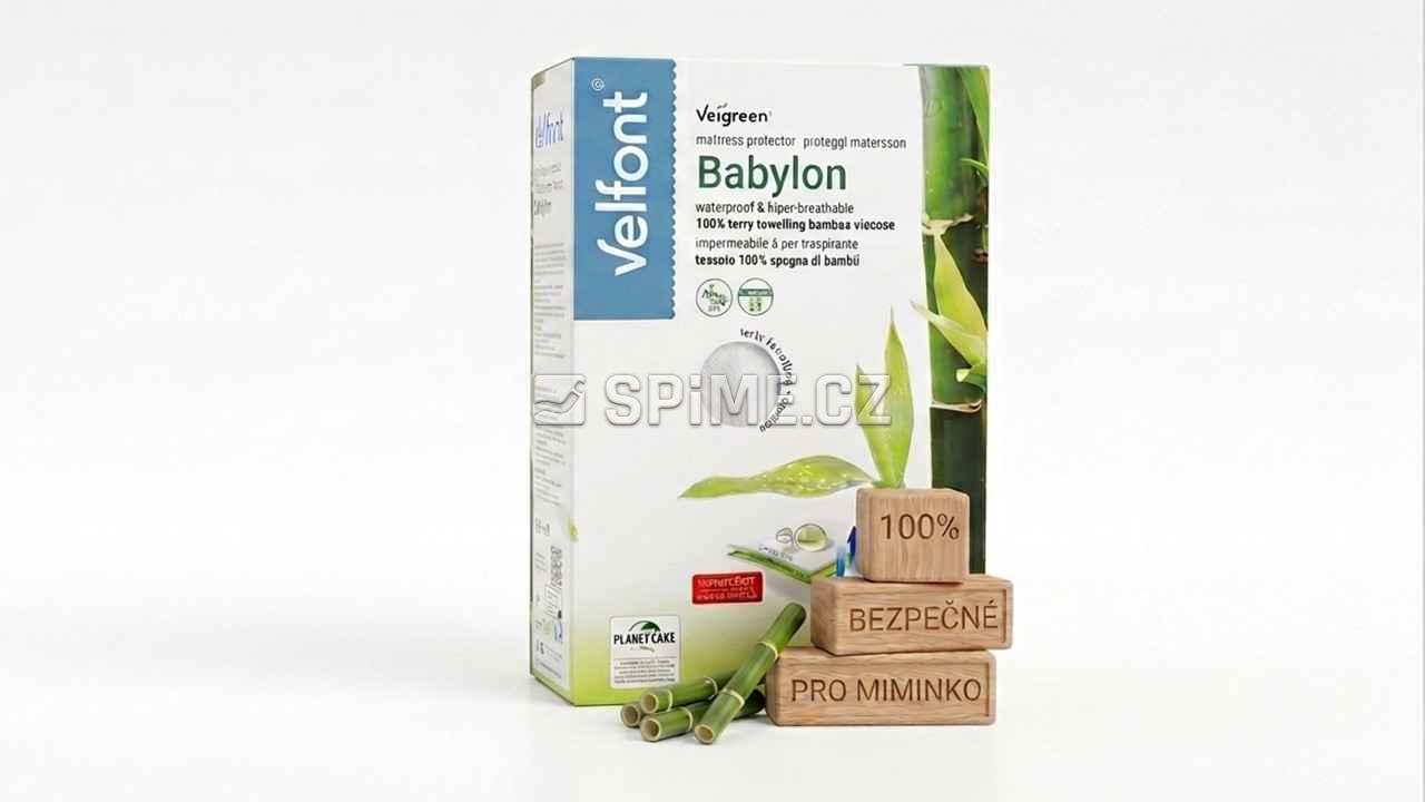 Dětský nepromokavý matracový chránič VELFONT BAMBOO HPU